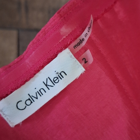 Calvin Klein Strapless Fit & Flare Cocktail DressSize 2 - Picture 6 of 7